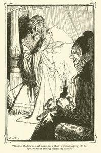 Illustrasjon for Don Quixote (litho) av William Heath Robinson