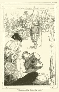 Illustrasjon for Don Quixote (litho) av William Heath Robinson