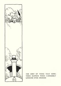 Illustrasjon for Railway Ribaldry av W Heath Robinson (litho) av William Heath Robinson