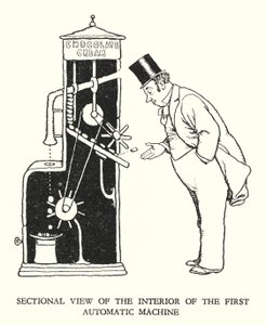 Illustrasjon for Railway Ribaldry av W Heath Robinson (litho) av William Heath Robinson