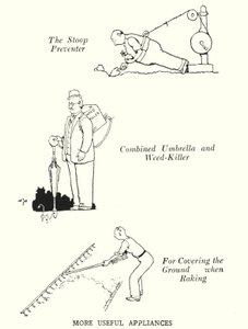 Flere nyttige apparater (litho) av William Heath Robinson