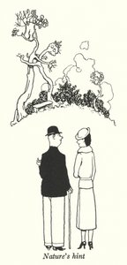 Naturens hint (litho) av William Heath Robinson