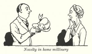 Nyhet i hjemmebruk (litho) av William Heath Robinson