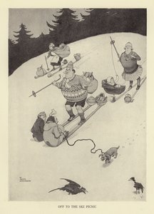 Ut på skipiknik av William Heath Robinson