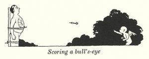 Å skåre et øye (litho) av William Heath Robinson