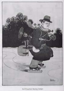 Selvgående Skating Gadget, illustrasjon fra 