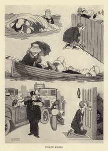 Stjålne kyss av William Heath Robinson