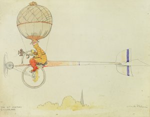 Sykkelflyet fra det 21. århundre av William Heath Robinson