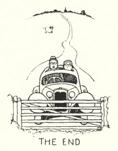 The End (litho) av William Heath Robinson