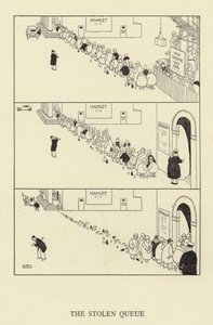 Den stjålne køen av William Heath Robinson