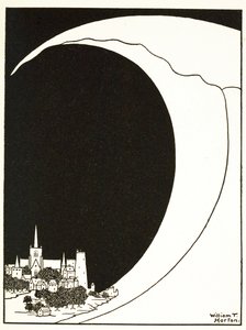 The Wave, fra A Book of Images, pub. 1898 (gravering) av William Heath Robinson