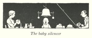 Babylyddemperen (litho) av William Heath Robinson