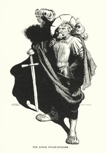 Earle swash-buckler (litho) av William Heath Robinson