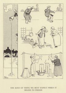Sånt vi må forvente når det begynner å fryse av William Heath Robinson