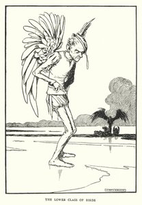 Den lavere klassen av fugler (litho) av William Heath Robinson