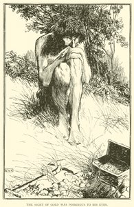 Synet av gull var giftig for øynene hans av William Heath Robinson