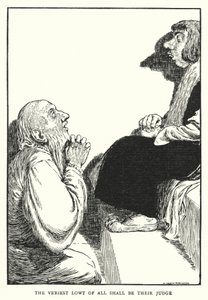 Den laveste av alle skal være deres dommer (litho) av William Heath Robinson
