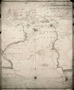 Trigonometrische Vermessung von Plymouth Sound