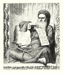 Erindringer om de arabiske nettene (gravering)