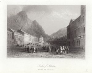 Mehadia Baths av William Henry Bartlett