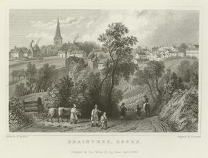 Braintree, Essex av William Henry Bartlett