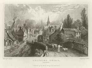 Chipping Ongar, Essex av William Henry Bartlett