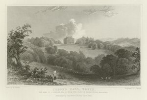 Copped Hall, Essex, setet til J Conyers, Esquire av William Henry Bartlett