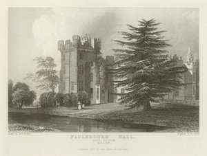 Faulkbourne Hall, nær Witham, Essex av William Henry Bartlett
