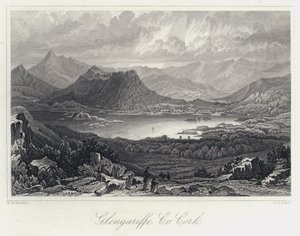 Glengariffe, Co Cork (gravering) av William Henry Bartlett