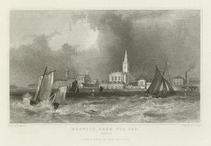 Harwich, fra havet, Essex
