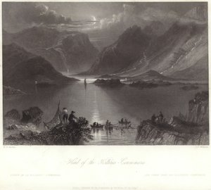 Leder for Killeries, Connemara av William Henry Bartlett