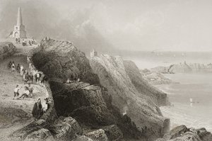 Killiney Hill, County Dublin, Irland, fra 