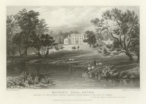 Mistley Hall, Essex, residens til høyre ærede Charles Manners Sutton, Speaker for Underhuset