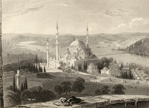 Moskeen og graven til Suleiman, fra Seraskier