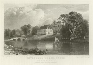 Rivenhall Place, Essex, sete for pastor J Western av William Henry Bartlett