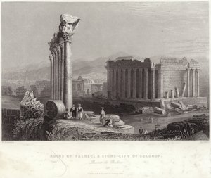 Ruinene av Balbec av William Henry Bartlett