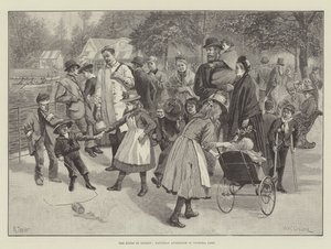 The Lungs of London, lørdag ettermiddag i Victoria Park av William Henry Charles Groome