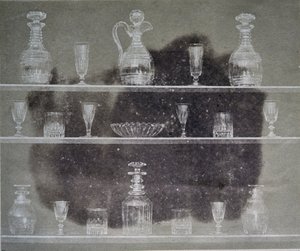 Artikler av glass, fotografi, fra Pencil of Nature, 1844 av William Henry Fox Talbot