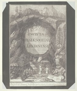 Kopi av tittelsiden for "Enclosed to the Royal Society of London" av William Henry Fox Talbot