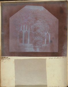 Detalj av klostrene i Lacock Abbey av William Henry Fox Talbot