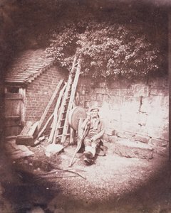 Mann med krykke, 1844