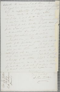Signert brev fra William Henry Fox Talbot til James David Forbes, 1839 av William Henry Fox Talbot