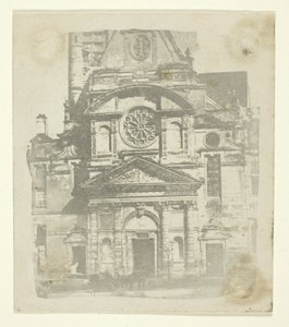 St. Etienne du Mont, Fasade av William Henry Fox Talbot