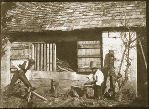 The Woodcutters, 1845 (saltpapirtrykk fra kalotype negativ) av William Henry Fox Talbot