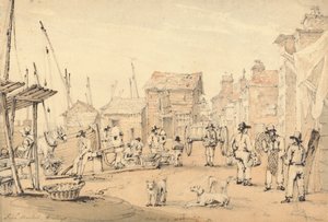 Fiskemarked, Hastings av William Henry Harriott