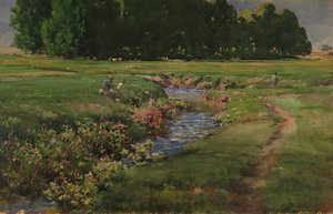 The Babbling Brook, n.d. av William Henry Holmes