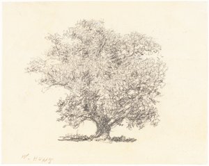 Et tre i helblad av William Henry Hunt