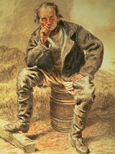 En østersmann, 1827 av William Henry Hunt