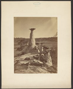 Eroderte sandsteiner, Monument Park, Colorado av William Henry Jackson