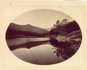 Mystic Lake, M.T., 1872. av William Henry Jackson